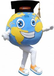 Elabika mascot costumes Globe Żak Express