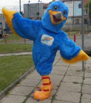 Elabika mascot costumes Małopolska Falcon Trzebińskie Centrum Kultury