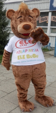 Elabika stroje reklamowe Miś Bubu ELE TAXI