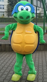 Elabika mascot costumes to order Turtle Bartuś Energylandia