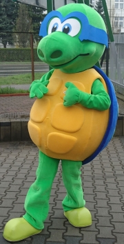 Elabika stroje reklamowe na zamówienie Turtle Bartuś Energylandia