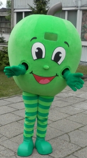 Elabika kostiumy reklamowe producent Jabłko Green School