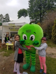 Elabika stroje reklamowe szycie Jabłko Green School