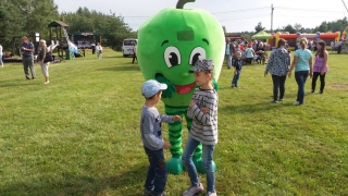 Elabika chodzące maskotki producent Jabłko Green School