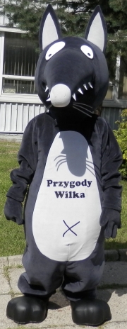 Elabika mascot costumes dream rental Wolf Adamada
