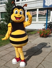 Elabika mascot costumes Bee MOSiR Pszczelnik