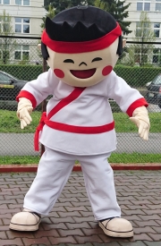 Elabika mascot stroje reklamowe OYAKATA Ajinomoto