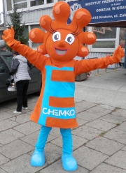 Elabika dream mascots advertising costumes on request Miss Chemko