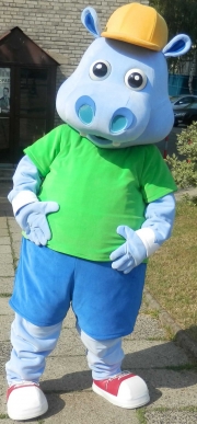 Mascot stroje reklamowe Elabika Hipek Bawilandia