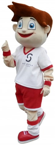 Elabika mascot stroje reklamowe Chłopiec Silesia City Center