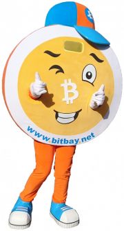 Elabika kostiumy maskotki wypożyczalnia Bitcoin