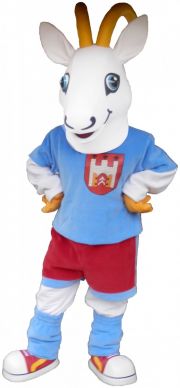 Elabika mascot produkcja kostiumów reklamowych Kozioł Skępe