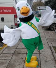 Elabika school mascots Eagle LO im. W. Sikorskiego Międzyrzec Podlaski