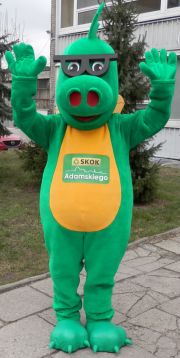 Event advertising costumes Elabika Dragon SKOK Adamskiego