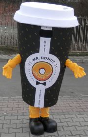 Advertising costumes for advertising Elabika Mug Mr Donut