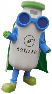 Pluszowy kostium w kształcie butelki Rośleko 