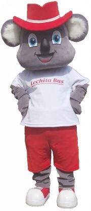 Elabika pluszowy miś na zamówienie Miś koala Lechita Bus