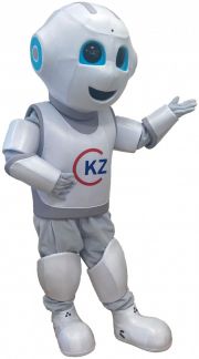 Humanoidalne kostiumy reklamowe chłopiec ludzik Robot KZ