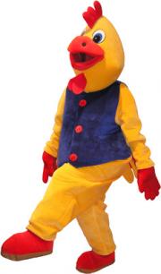 Elabika mascot costumes Rooster Pośrednictwo Ubezpieczeniowe