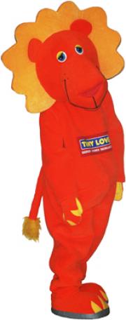 Elabika mascot costumes Lion Tiny Love