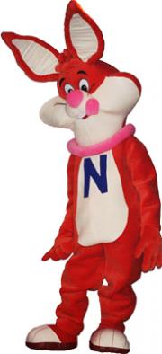 Elabika mascot costumes Rabbit Nestle