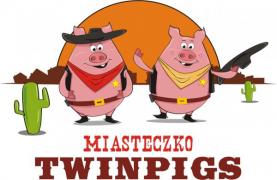 Elabika advertising mascot pig Miasteczko TwinPigs - projekt