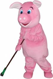 Elabika mascot costumes Pig Confis