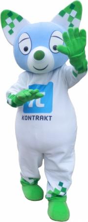 Elabika mascot costumes Cat IT Kontrakt